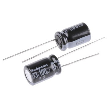 ルビコン 電解コンデンサ 100μF ルビコン