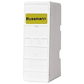 レール取り付けヒューズホルダ Cooper Bussmann 32A， 660V ac COOPER BUSSMANN