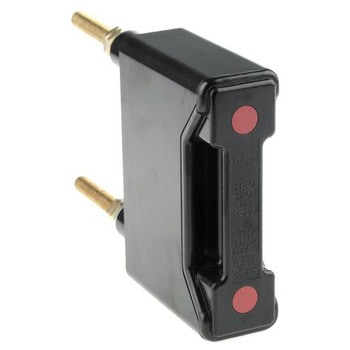 レール取り付けヒューズホルダ Cooper Bussmann 63A， 660V ac COOPER BUSSMANN