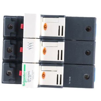 レール取り付け表示ヒューズホルダ Schneider Electric 50A， 690V シュナイダーエレクトリック