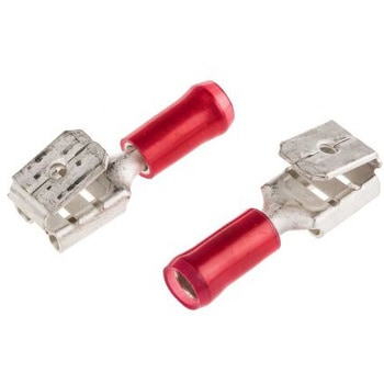 圧着ピギーバック端子 TE Connectivity PIDG FASTON .250シリーズ 絶縁 TE Connectivity Japan(旧:TYCOELECTRONICS(タイコエレクトロニクス))