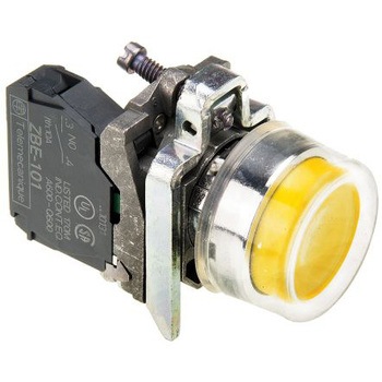 XB4BP51 �����{�^���X�C�b�` Harmony�~B4�V���[�Y�C 22mm�C Schneider Electric�C �V���i�C�_�[�G���N�g���b�N 47544499