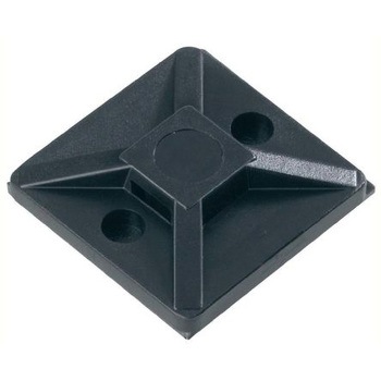 151-01559 - Pack 10 結束バンドベース HellermannTyton， SolidTack MB4APT-I ヘラマンタイトン(旧:タイトン) 47559007