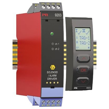 絶縁バリア PR Electronics 2チャンネル リレー出力 PR Electronics