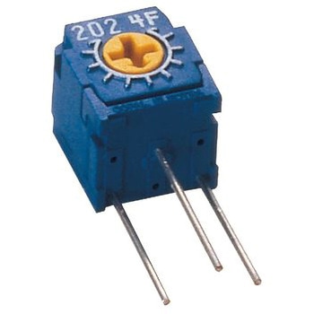 日本電産コパル電子 半固定抵抗器  0.5W@ 70℃ 側面調整 1 スルーホール ニデックコンポーネンツ(日本電産コパル電子/フジソク)
