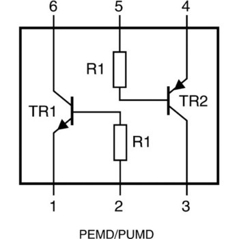 PEMZ1�C115 Nexperia �f���A�� NPN + PNP �g�����W�X�^ nexperia 47622138