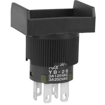 YB26RKW01 NKK Switches �����{�^���X�C�b�` 3 A NKK�X�C�b�`�Y(��:���{�J��) 47636829