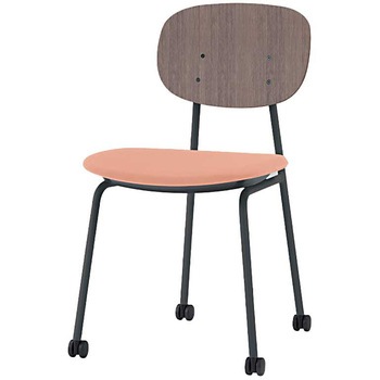 オリカチェア ネスティングタイプ WOODtone セットカラー：TN 座：布地張り＜配送時組立サービス付＞ イトーキ