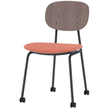オリカチェア ネスティングタイプ WOODtone セットカラー：TN 座：布地張り＜配送時組立サービス付＞ イトーキ