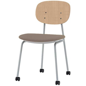 オリカチェア ネスティングタイプ WOODtone セットカラー：GD 座：布地張り＜配送時組立サービス付＞ イトーキ