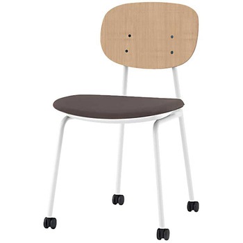 オリカチェア ネスティングタイプ WOODtoneセットカラー：WD  座：布地張り＜配送時組立サービス付＞ イトーキ