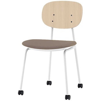 オリカチェア ネスティングタイプ WOODtoneセットカラー：WA  座：布地張り＜配送時組立サービス付＞ イトーキ