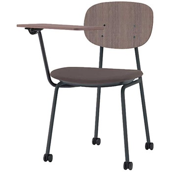 オリカチェア テーブル付ネスティングタイプ WOODtone セットカラー：TN 座：布地張り＜配送時組立サービス付＞ イトーキ