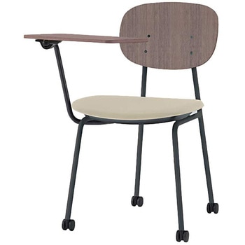 オリカチェア テーブル付ネスティングタイプ WOODtone セットカラー：TN 座：布地張り＜配送時組立サービス付＞ イトーキ