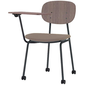 オリカチェア テーブル付ネスティングタイプ WOODtone セットカラー：TN 座：布地張り＜配送時組立サービス付＞ イトーキ