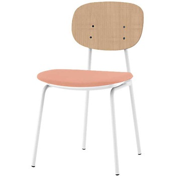 オリカチェア 4本脚タイプ WOODtoneセットカラー：WD  座：布地張り＜配送時組立サービス付＞ イトーキ