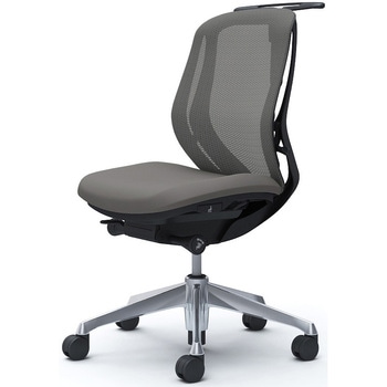 シルフィー 肘なし 背メッシュ ロー ブラックボディ ハンガー有 ランバー無 アルミ脚 オカムラ(岡村製作所)