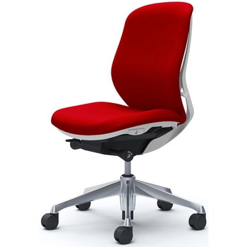 C633BW FSF9 シルフィー 肘なし 背クッション ロー ホワイトボディ ハンガー無 ランバー無 アルミ脚 オカムラ(岡村製作所) 47683127