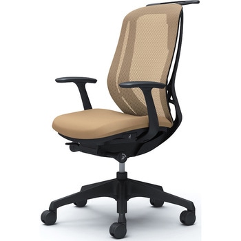 シルフィー 固定肘 背メッシュ ハイ ブラックボディ ハンガー有 ランバー無 樹脂脚 オカムラ(岡村製作所)