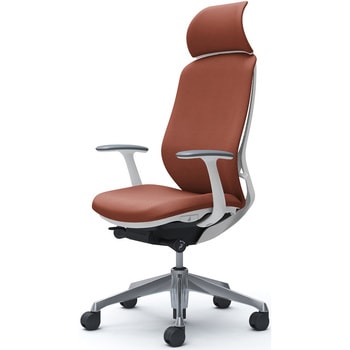 シルフィー固定肘 背クッションEXハイ ホワイトボディ ハンガー無 ランバー無 アルミ脚 オカムラ(岡村製作所)