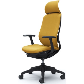 シルフィー固定肘 背クッションEXハイ ブラックボディ ハンガー無 ランバー無 樹脂脚 オカムラ(岡村製作所)