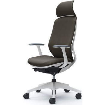 シルフィー固定肘 背クッションEXハイ ホワイトボディ ハンガー無 ランバー無 樹脂脚 オカムラ(岡村製作所)