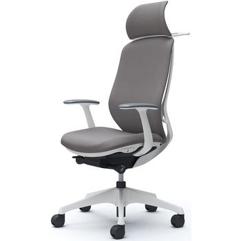 シルフィー固定肘 背クッションEXハイ ホワイトボディ ハンガー有 ランバー無 樹脂脚 オカムラ(岡村製作所)