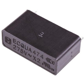 ラジアルリード型 メタライズドPEフィルムコンデンサ ECQUAAFシリーズ Panasonic(パナソニック)