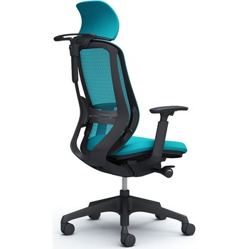 シルフィー可動肘 背メッシュEXハイ ブラックボディ ハンガー有 ランバー有 樹脂脚 - オカムラ(岡村製作所)