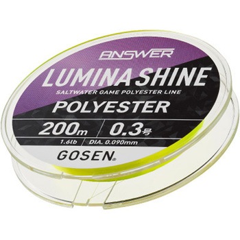 ANSWER LUMINA SHINE(アンサー ルミナシャイン) GLAPY20 イエロー - GOSEN(ゴーセン)