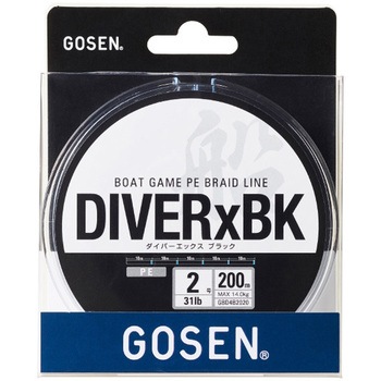 DIVER X BLACK(ダイバーエックスブラック) GBD4B20 GOSEN(ゴーセン)