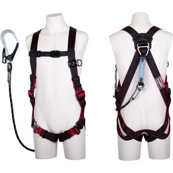 TH-508-GB99-OT-BKR-M-R26-JAN-BX フルハーネス型墜落制止用器具 レヴォハーネス(REVO HARNESS)ランヤード付 Gブレード付 ツヨロン(藤井電工) 47784819