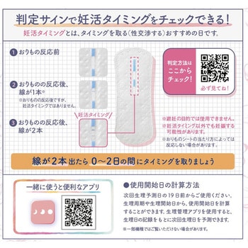 ソフィ妊活タイミングをチェックできるおりものシート