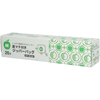底マチ付きジッパーバッグ ジャパックス