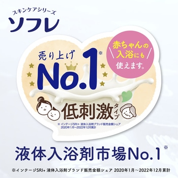 ソフレ マイルド・ミー ミルク入浴液 バスクリン