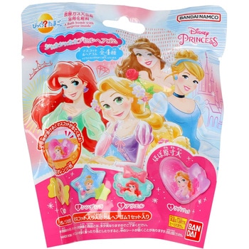 びっくらたまご ディズニープリンセス シャカシャカカプセルヘアゴム バンダイ