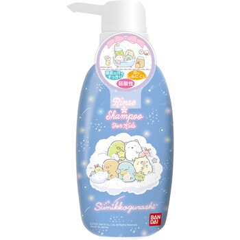 リンスインシャンプー すみっコぐらし 1個(300mL) バンダイ リンスインシャンプー すみっコぐらし 1個(300mL) バンダイ