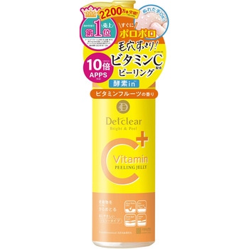 DETクリア ブライト&ピール ピーリングジェリー<ビタミンフルーツの香り> 明色化粧品