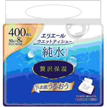 エリエールウェットティシュー 純水タイプ ぜい沢保湿 エリエール