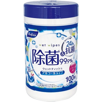 リファインアルコールボトル 1個(100枚) LIFE-DO PLUS 【通販サイト