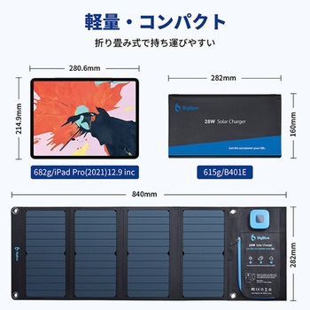 ソーラーパネル Solarpowa Bigblue Tech(ビッグブルーテック)