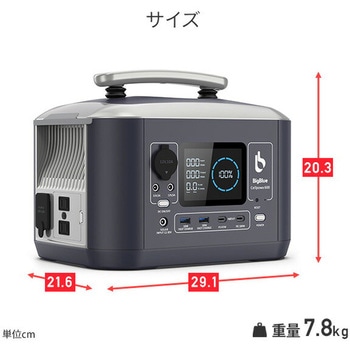 リン酸鉄 ポータブル電源 Cellpowa Bigblue Tech(ビッグブルーテック)