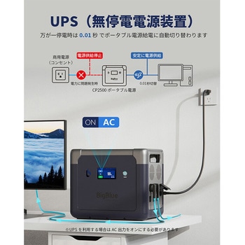 リン酸鉄 ポータブル電源 Cellpowa Bigblue Tech(ビッグブルーテック)