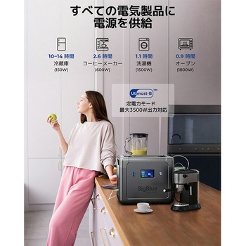 リン酸鉄 ポータブル電源 Cellpowa Bigblue Tech(ビッグブルーテック)