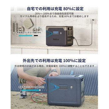 リン酸鉄 ポータブル電源 Cellpowa Bigblue Tech(ビッグブルーテック)