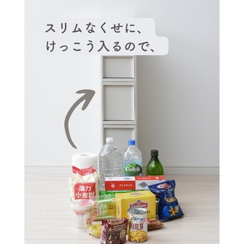 スリムストッカー 隠しキャスター付き JEJアステージ