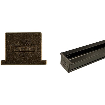 C型ピクチャーレール用ストッパー - 福井金属工芸