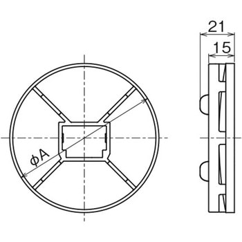 レジスター 交換用フィルター 角形・プッシュ式風量調整付用 メルコエアテクノロジー(メルコエアテック)