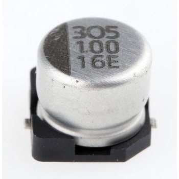 NIC Components 電解コンデンサ 100μF NIC Components
