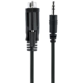 9M351M-RS232-CABLE シリアル変換ケーブル/1m/RS232C - 3.5mmステレオ